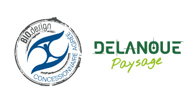 logo biodesign delanoue paysage couleur