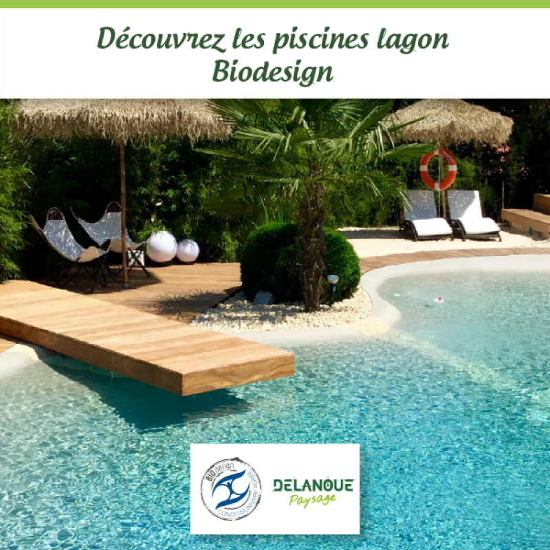 Installer une piscine lagon Biodesign à Angers et ses alentours