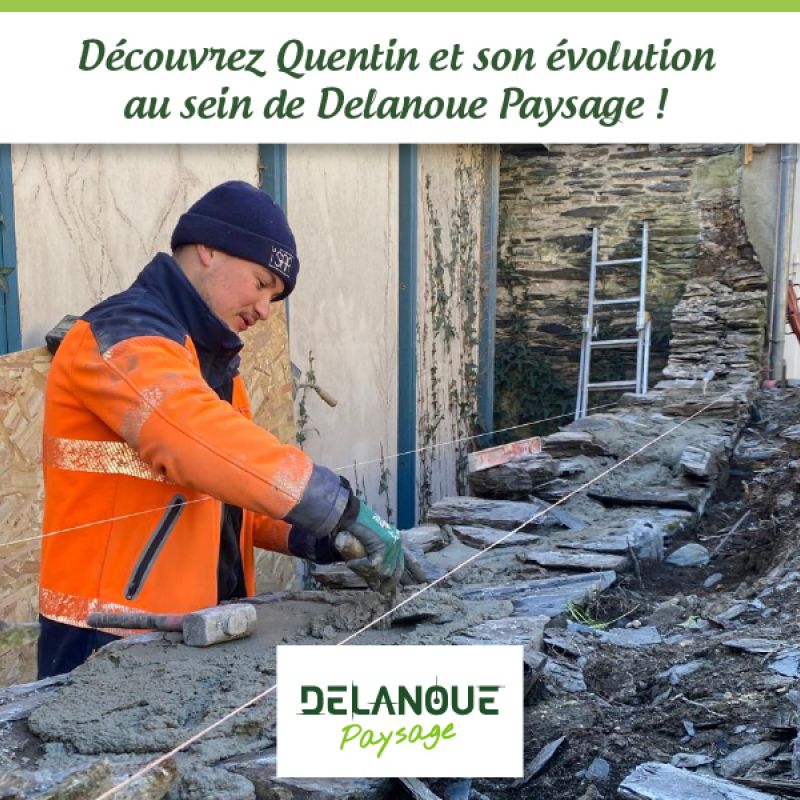 Interview de Quentin, un parcours évolutif chez Delanoue Paysage