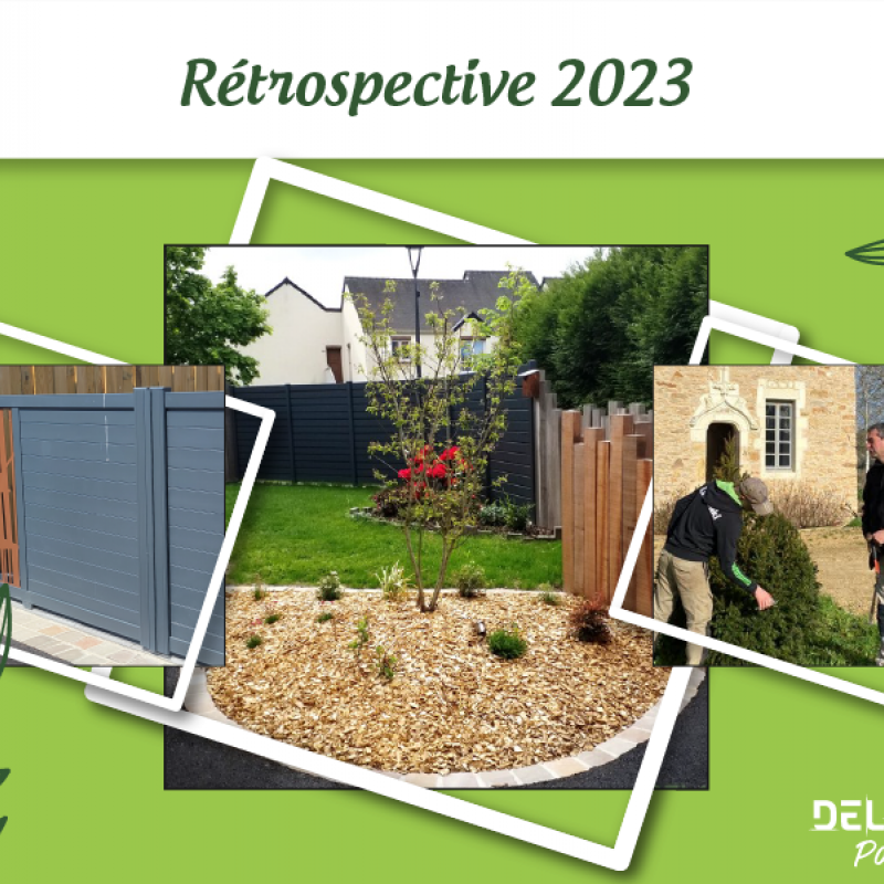Aménagements paysagers, recrutement & remerciements : rétrospective 2023 