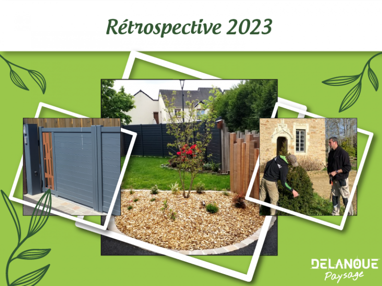 Aménagements paysagers, recrutement & remerciements : rétrospective 2023