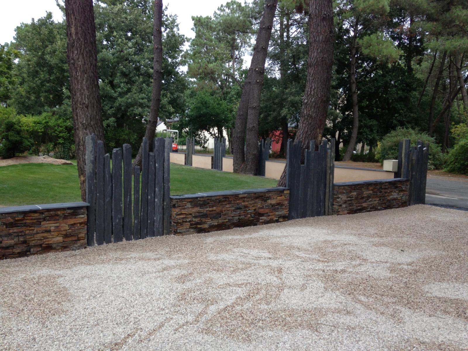 paysagisme cloisement mineral jardin angers 1